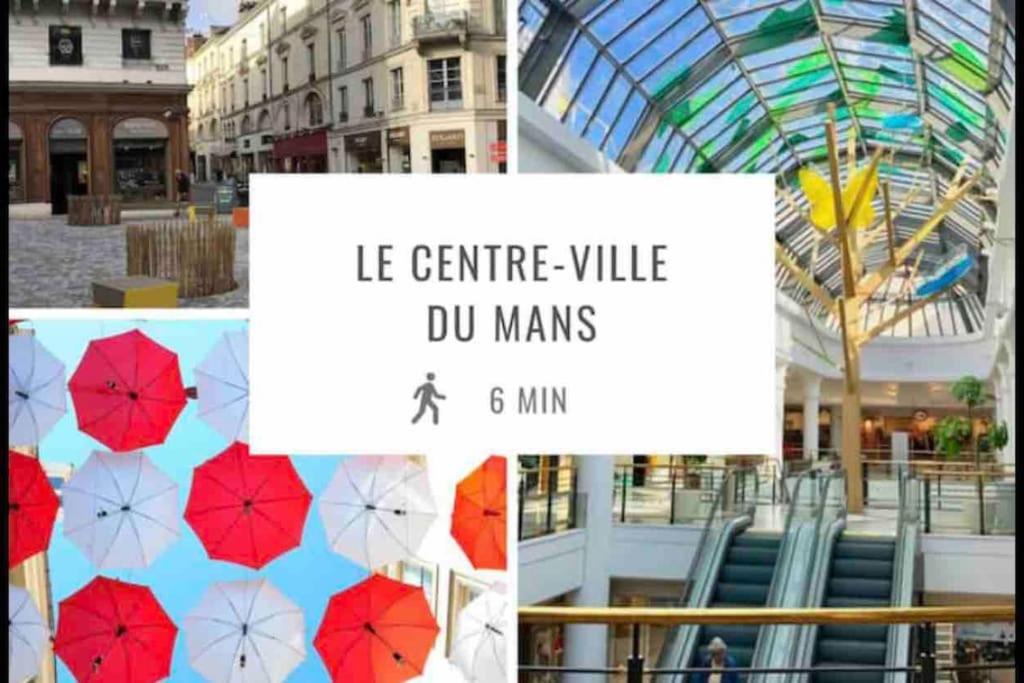 لو مان Appartements De Standing Centre Ville, Gare, Jardin,Terrasse المظهر الخارجي الصورة